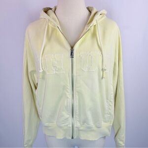 CHUU Women's Casual Loose Fit Zip Up Hoodie